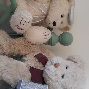 Old Navy Olive Green Parka with Faux Fur Hood